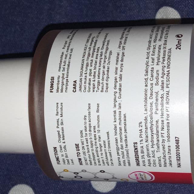 Somethinc AHA BHA PHA Peeling Solution review photo by syoopan