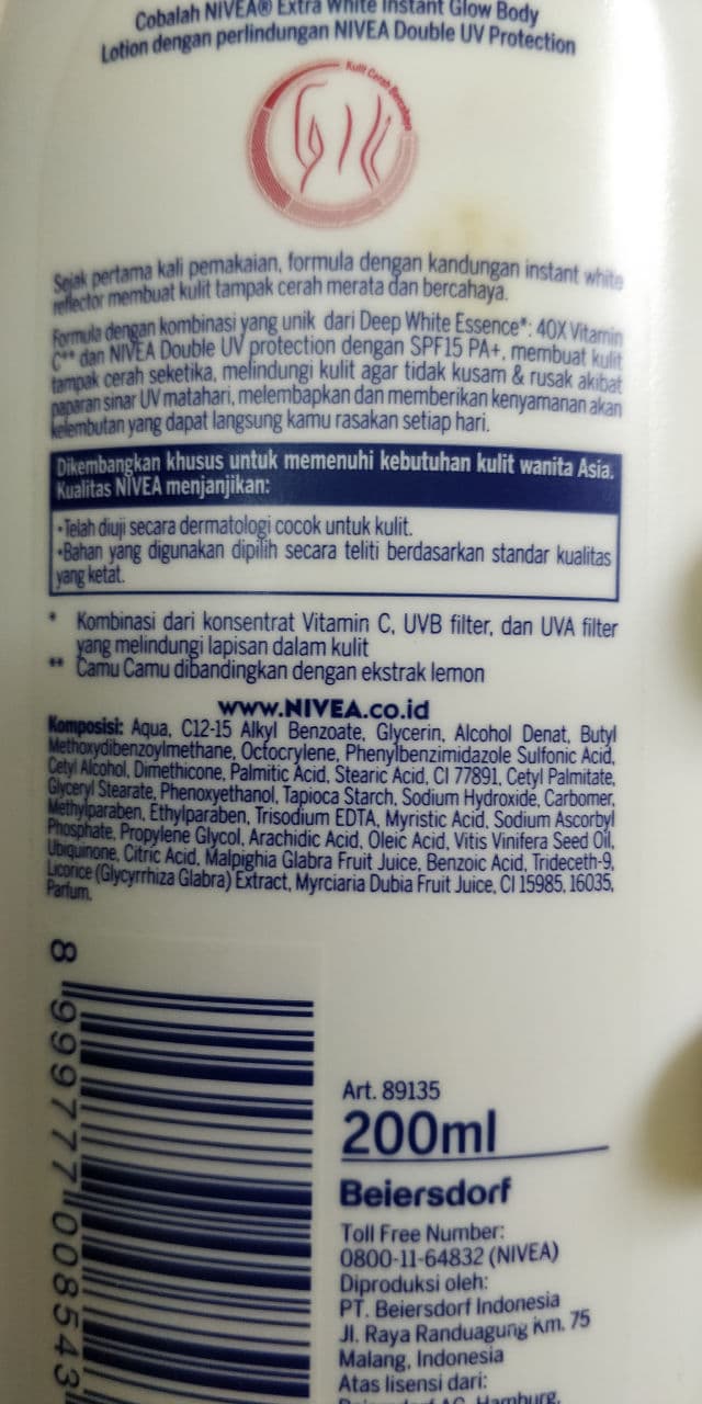 Nivea Extra White Instant Glow Serum review photo by tiliciouz