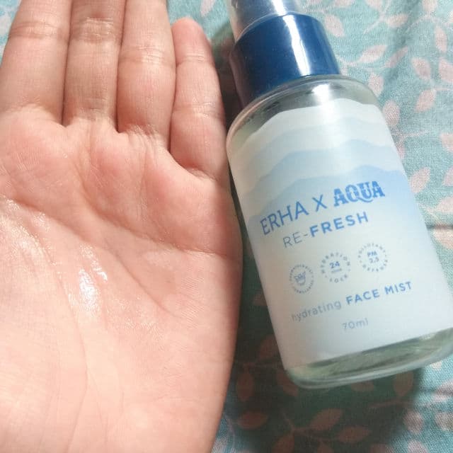 ERHA Erha x Aqua Re-Fresh Hydrating Face Mist  review photo by taranajmi