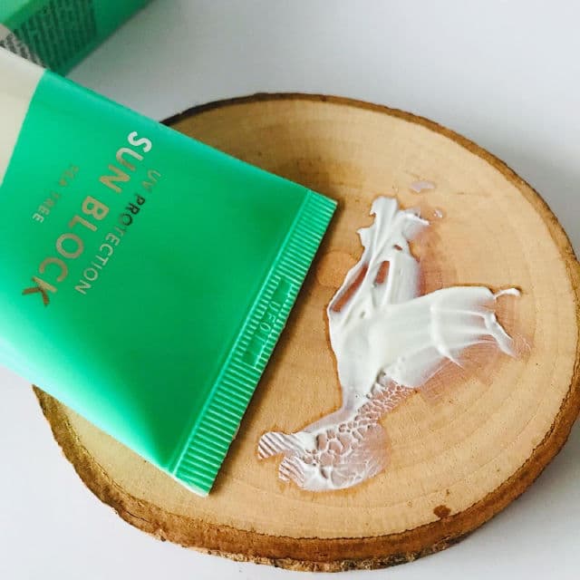 The Skin House  UV Protection Sunblock Tea Tree SPF 50+ PA+++ review photo by tarunasylvia