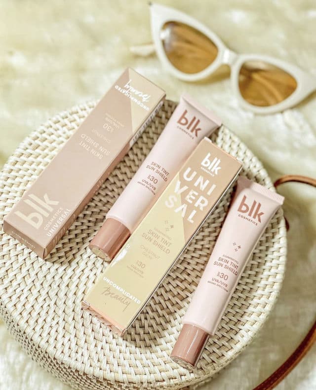 BLK Cosmetics Skintint Sun Shield SPF 30 - Chestnut review photo by thatsellengayle