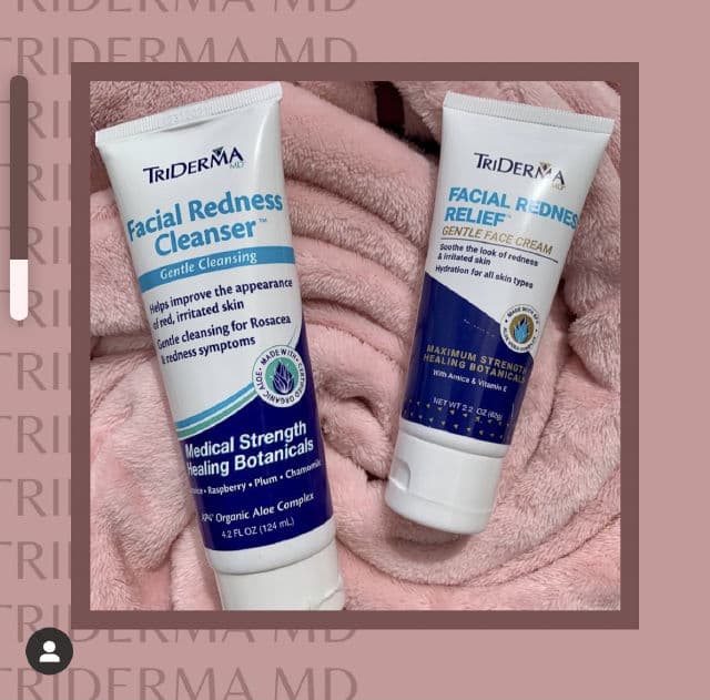 TriDerma MD Facial Redness Cleanser review photo by theartofskincarett