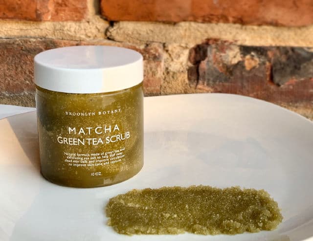 Brooklyn Botany Matcha Green Tea Scrub review photo by thebeautybops