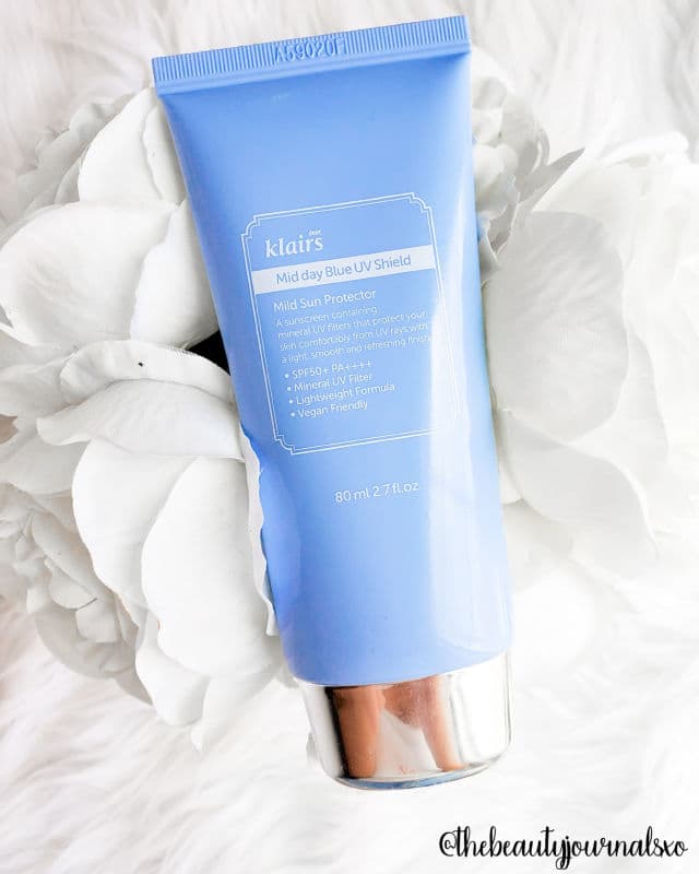 Dear, Klairs [Discontinued] Mid-day Blue UV Shield review photo by thebeautyjournalsxo