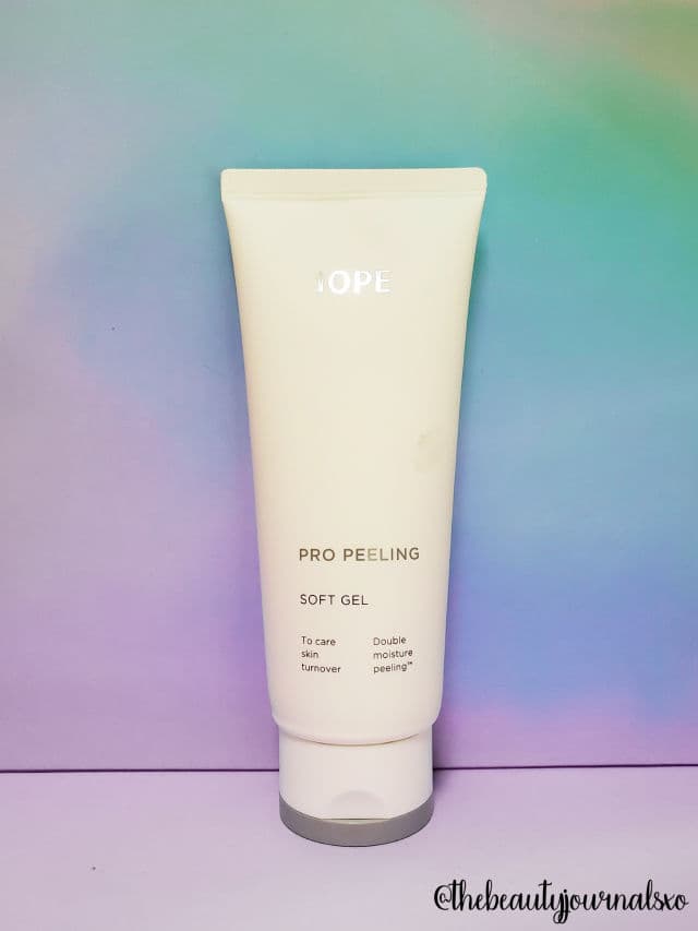 IOPE Pro Peeling Soft Gel review photo by thebeautyjournalsxo