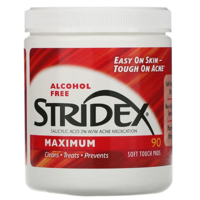 Stridex Single-Step Acne Control, Maximum, Alcohol Free review photo by thecurlymess