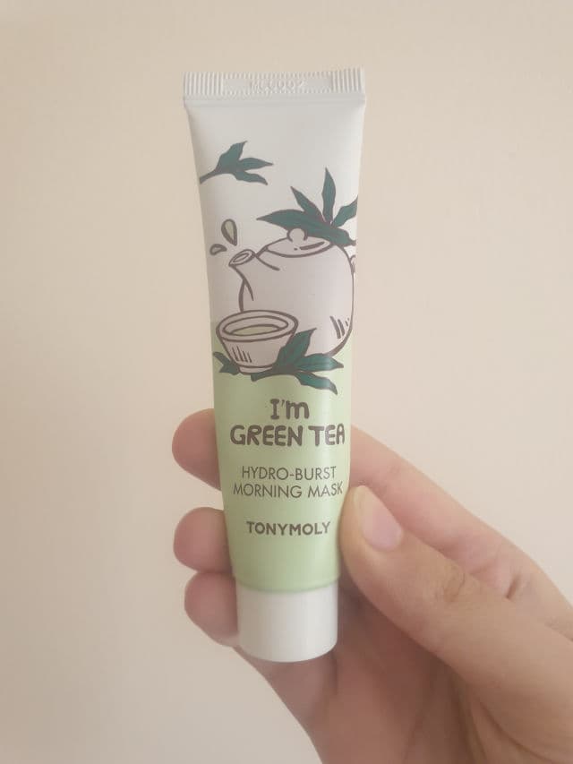 TONYMOLY I'm Green Tea Hydro-Burst Morning Mask review photo by thecurlymess