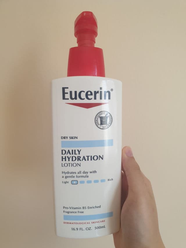 Eucerin Daily Hydration Lotion - Fragrance Free review photo by thecurlymess