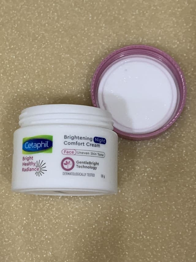 Cetaphil Bright Healthy Radiance Brightening Night Comfort Cream review photo by thedermamamaph