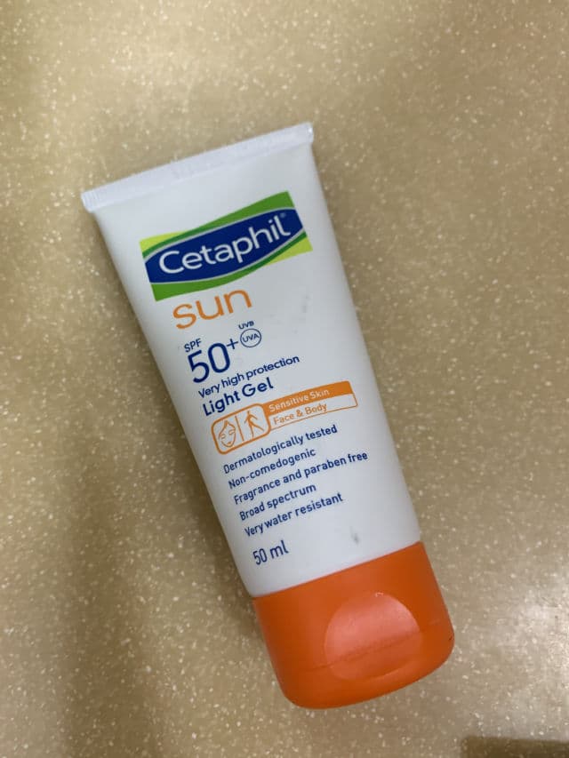 Cetaphil Sun Light Gel SPF50+ review photo by thedermamamaph