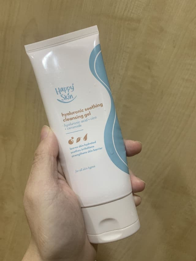 Happy Skin Hyaluronic Soothing Cleansing Gel review photo by thedermamamaph