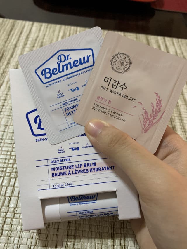 THE FACE SHOP Dr. Belmeur Daily Repair Moisturizing Lip Balm review photo by thefabpotato