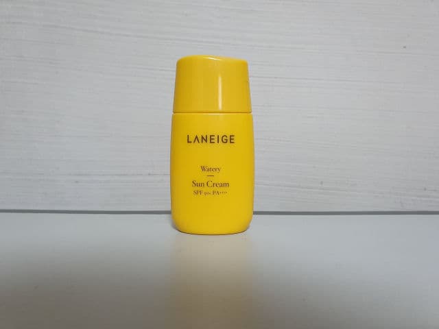 Laneige Watery Sun Cream SPF50+ PA++++ review photo by thegyozaskin