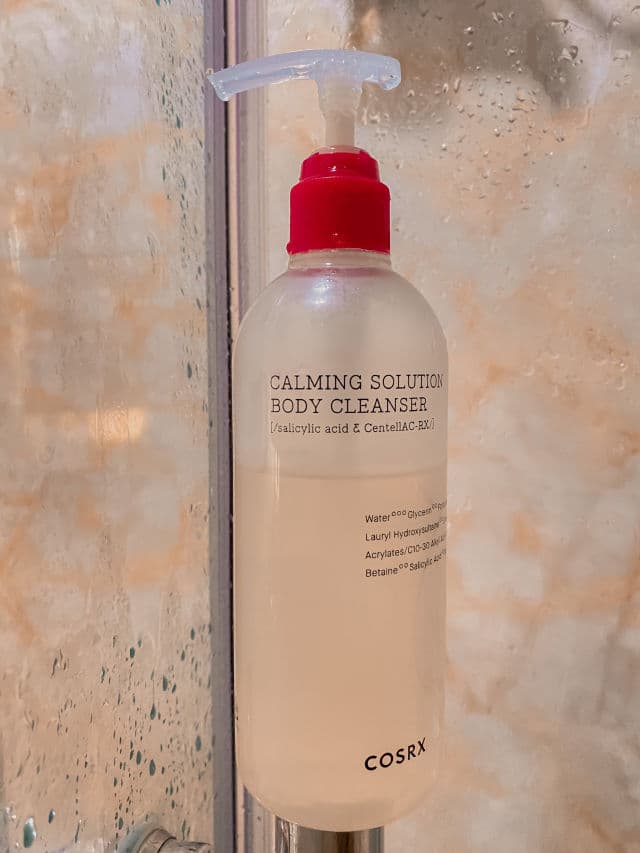 COSRX AC Calming Solution Body Cleanser review photo by theiheakachi