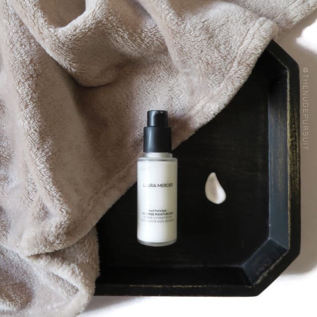 Laura Mercier Mattifying Oil-Free Moisturizer review photo by thenudepursuit