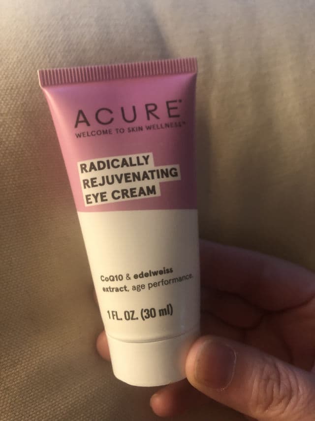 Acure Radically Rejuvenating Eye Cream review photo by thereddeluge