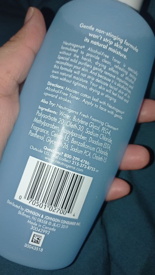 Neutrogena Alcohol-Free Toner review photo by theskinnation