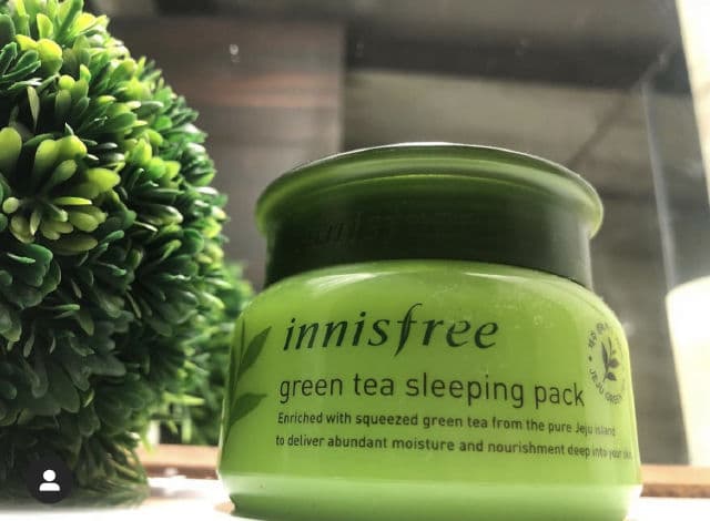 INNISFREE Green Tea Sleeping Mask review photo by theskinyoga