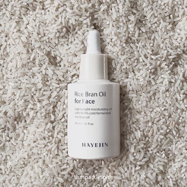 HAYEJIN Rice Bran Oil for Face review photo by thesparklyspice