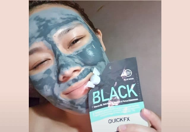 QUICK FX Black Clay Mask 10g review photo by thesundaefave