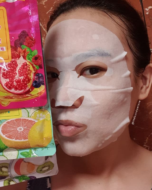 Saborino Morning Facial Sheet Mask - Mixed Berries review photo by thesundaefave