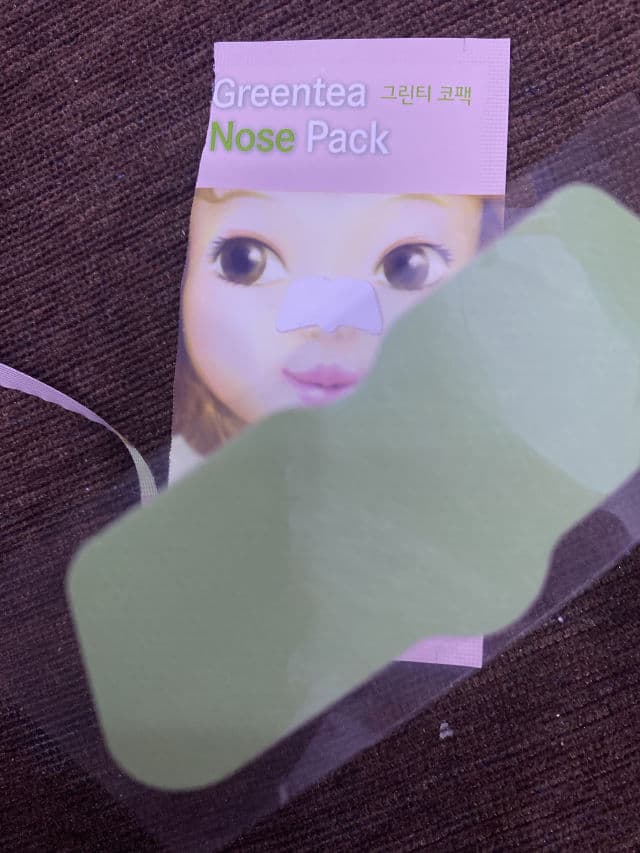 ETUDE Green Tea Nose Pack review photo by Oshcare