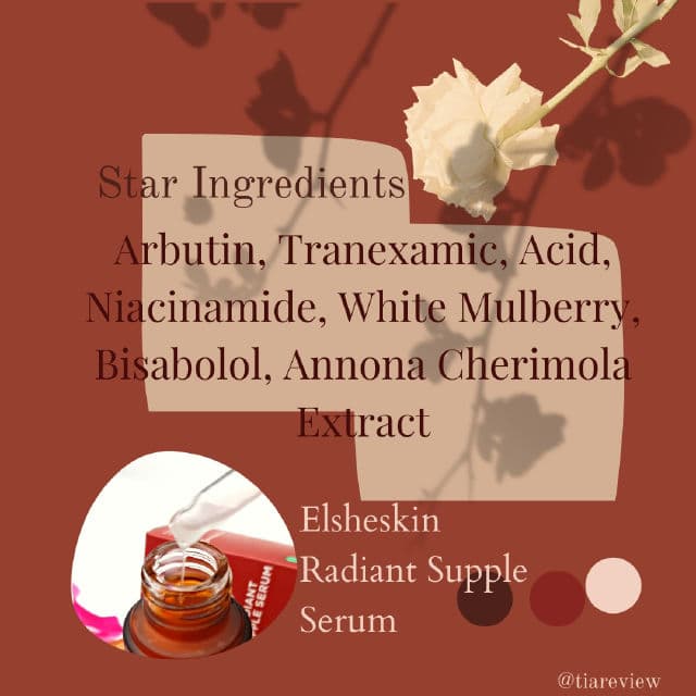 ElsheSkin Radiant Supple Serum review photo by tiareview