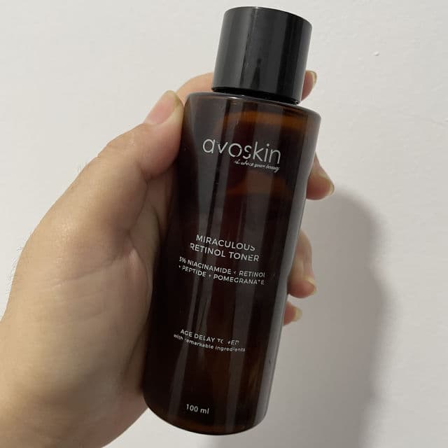 Avoskin Miraculous Retinol Toner review photo by tinatheone
