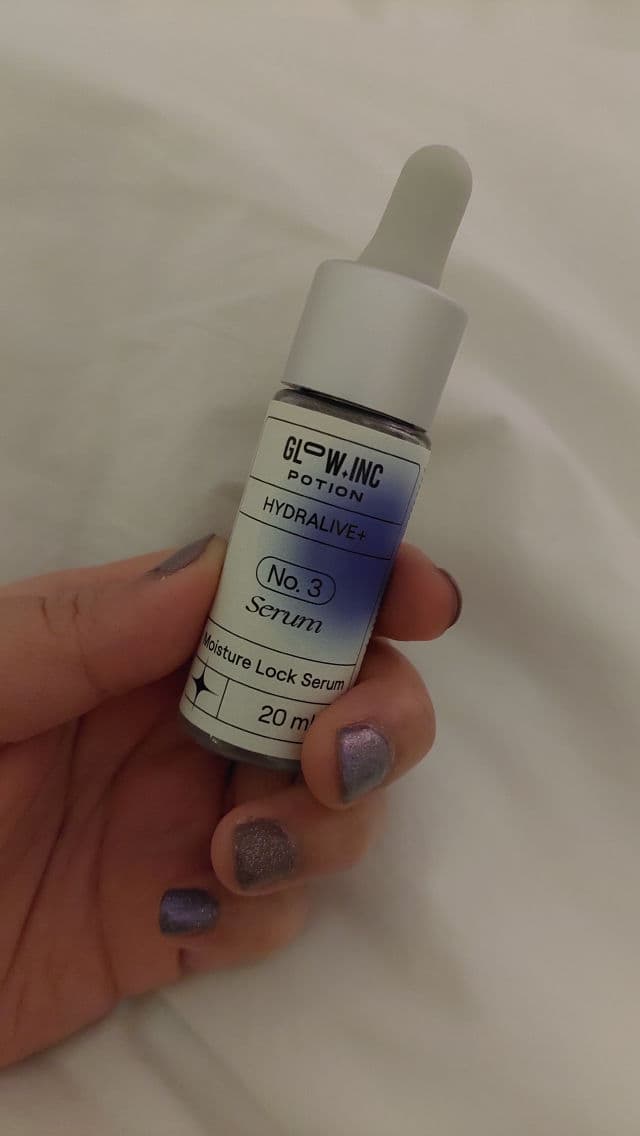 Glow Inc Potion HYDRALIVE+ Moisture Lock Serum review photo by titaaanrp