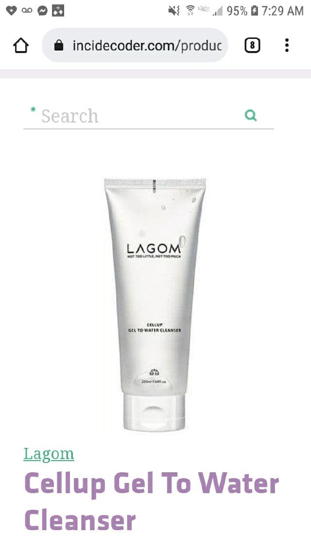 Lagom Cellup Gel To Water Cleanser review photo by tls