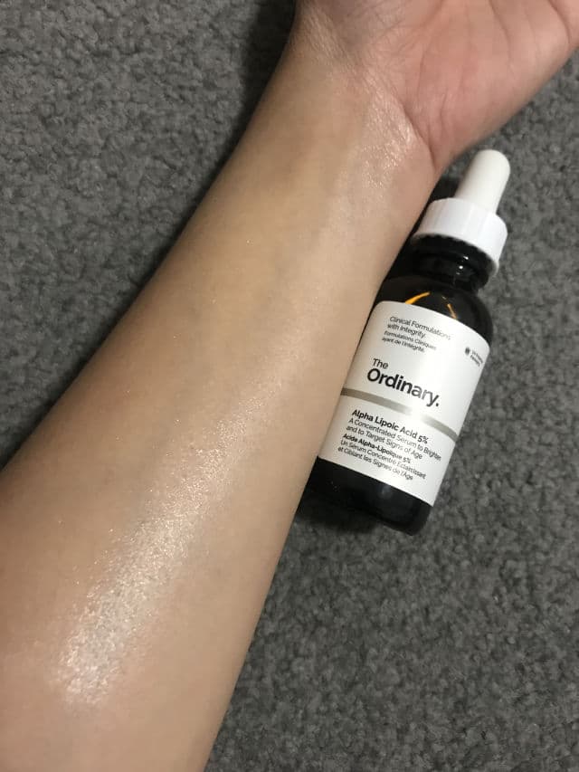 The Ordinary Alpha Lipoic Acid 5% review photo by Ruthieandskincare
