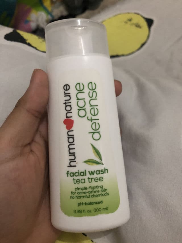 Human Heart Nature Acne Defense Facial Wash review photo by tracyxstyles