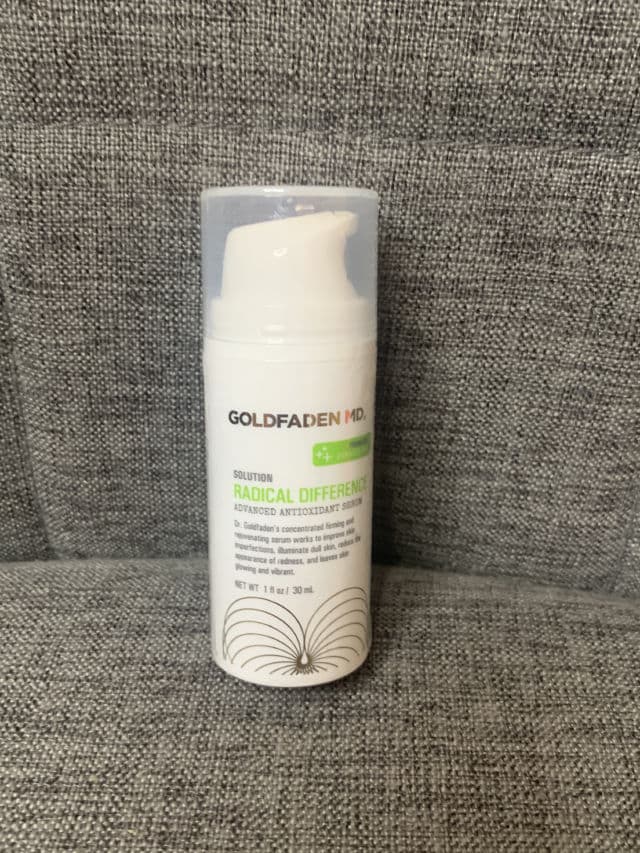 Goldfaden MD Radical Difference Advanced Antioxidant Serum review photo by trendalert411