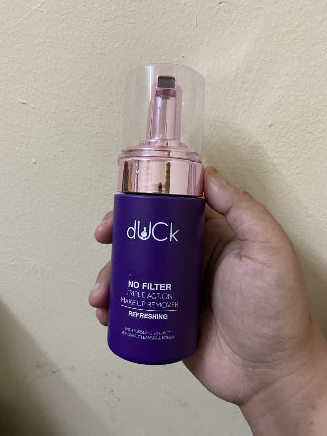 dUCk Cosmetics Nofilter Make-Up Remover Hydrating with Aloe Vera review photo by tulipssy