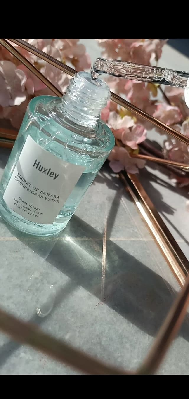 Huxley Grab Water Essence review photo by tuneintoskincare