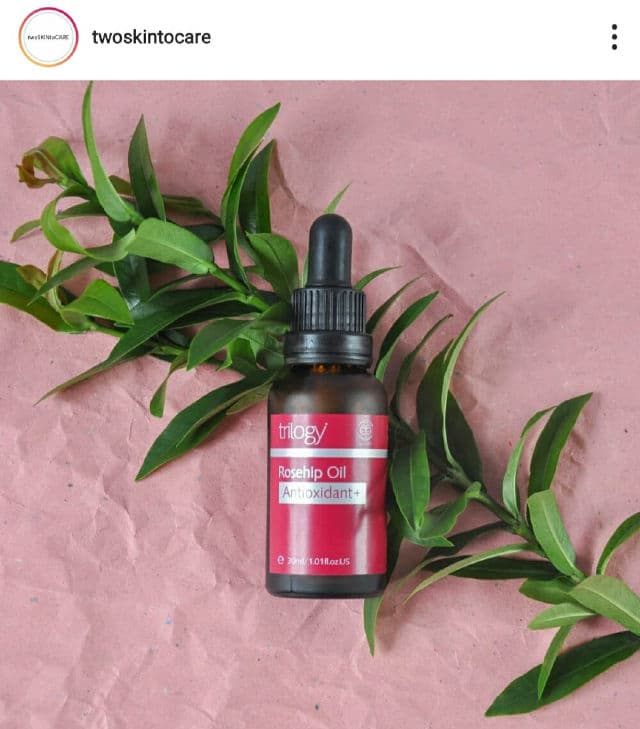 Trilogy Rosehip Oil Antioxidant+ review photo by twoskintocare