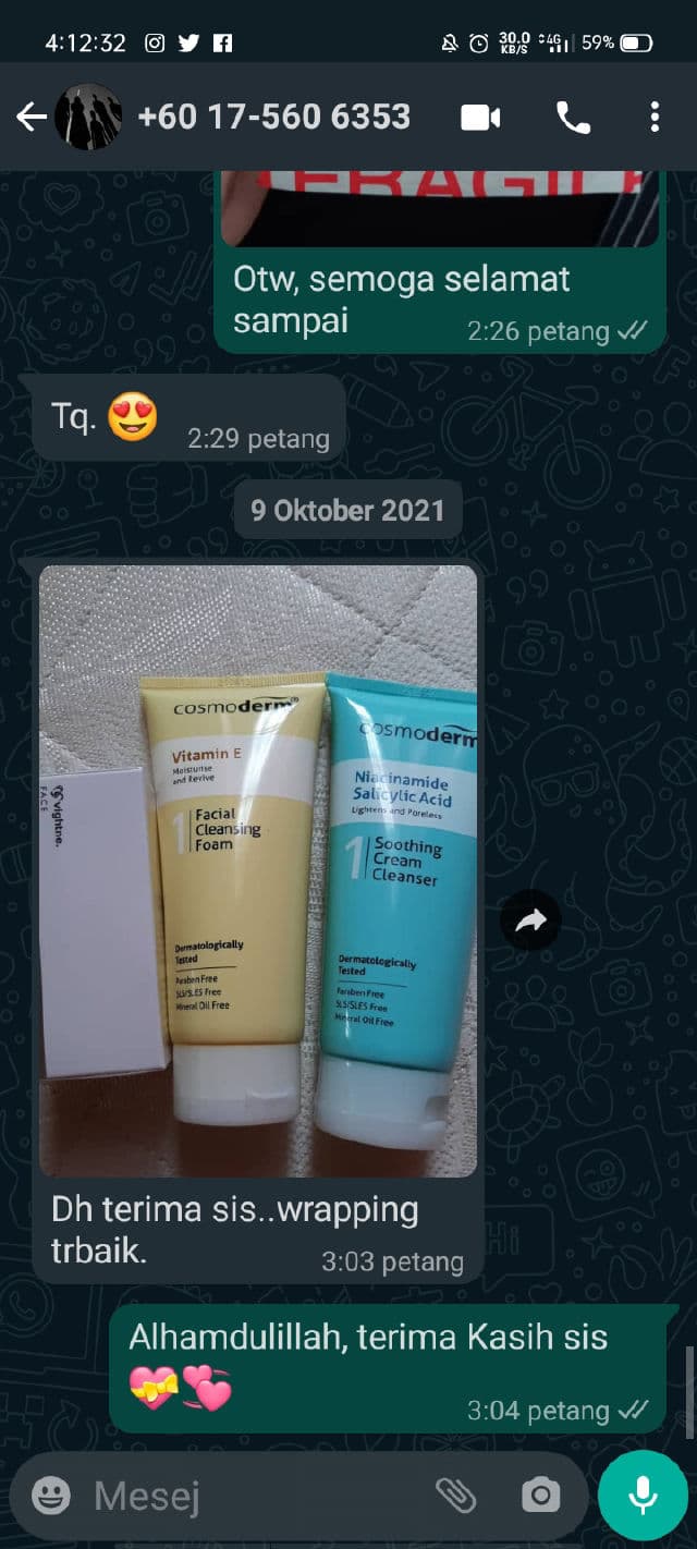 Wardah Acnederm Night Treatment Moisturizer review photo by umais