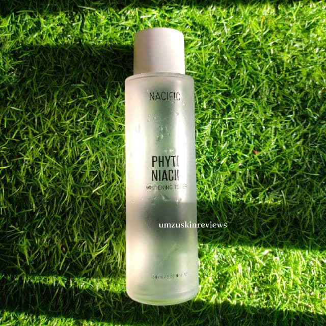 Nacific Phyto Niacin Whitening Toner review photo by umzuskinreviews