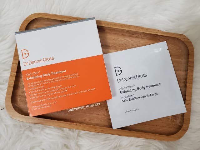 Dr. Dennis Gross Skincare Alpha Beta Body Exfoliator - Body Peel review photo by undividedhonesty