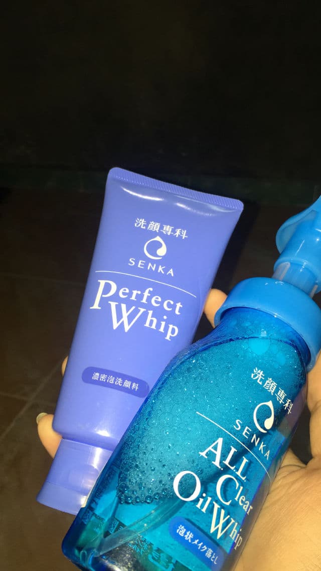 Senka All Clear Oil Whip review photo by unhappywithout