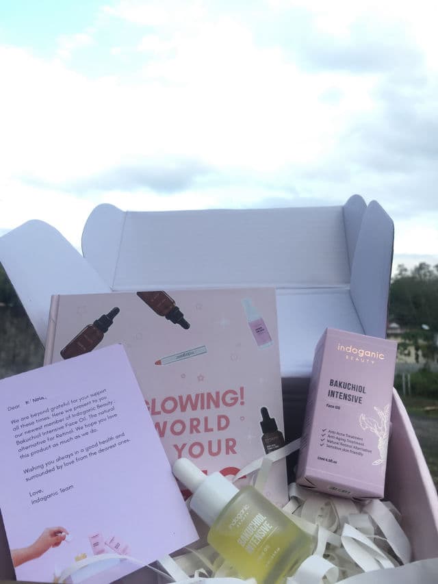 Indoganic Bakuchiol Intensive Face Oil review photo by unhappywithout