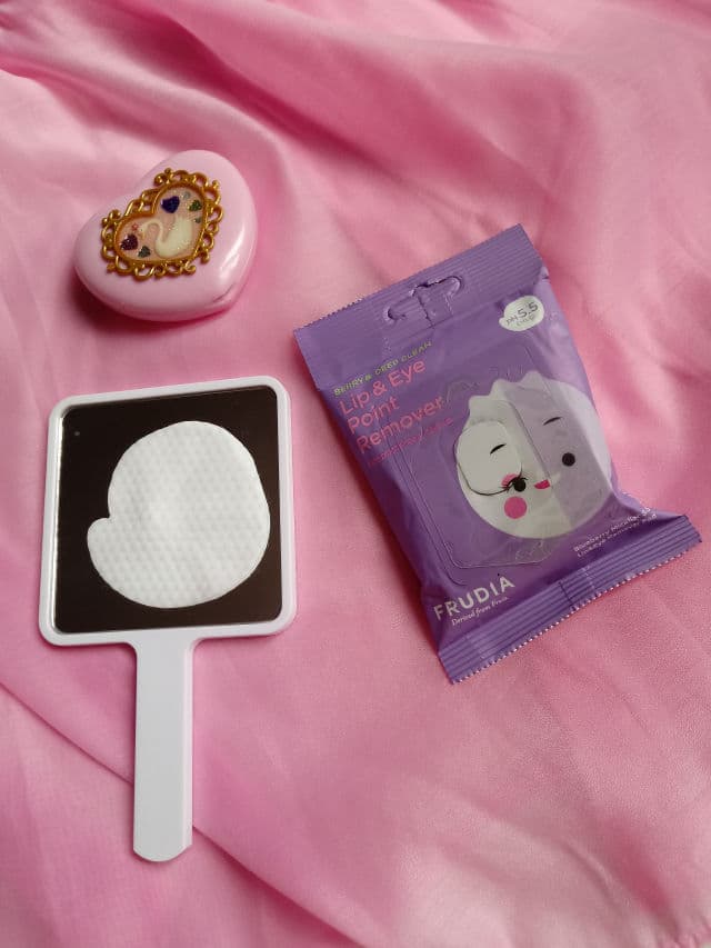 Frudia Blueberry Micellar 5.5 Lip&Eye Remover Pad  review photo by unikitty