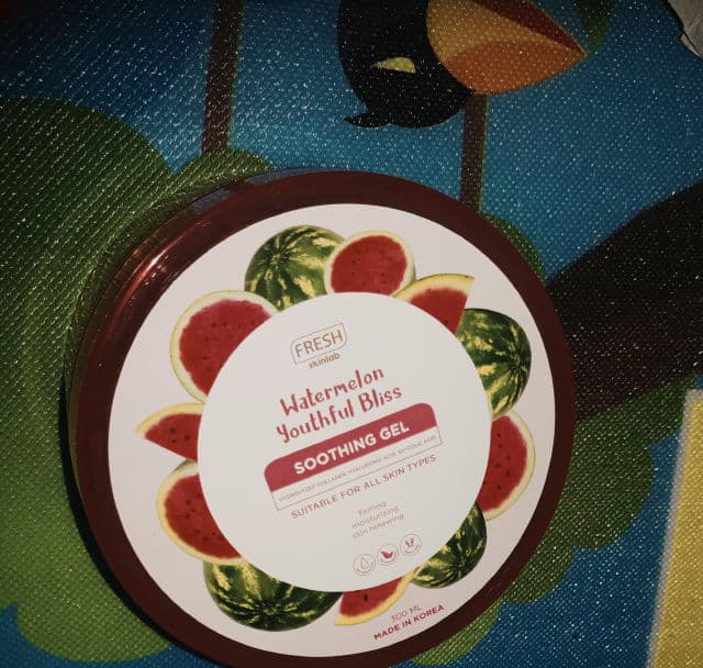 Fresh Skinlab Watermelon Youthful Bliss Soothing Gel review photo by unnielee