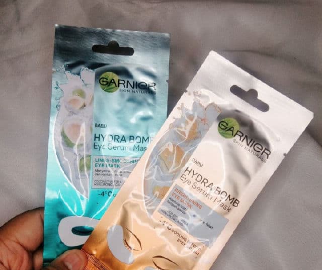 Garnier Hyaluronic Acid And Orange Juice Eye Tissue Mask review photo by upah