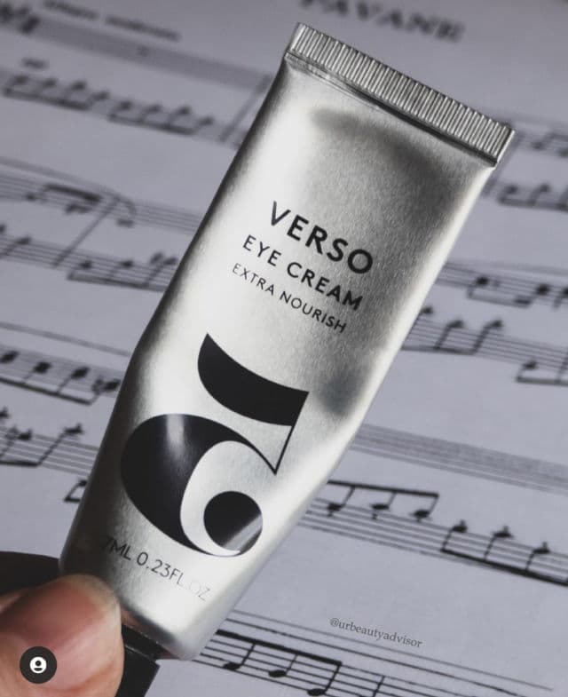 Verso Eye Cream Extra Nourish review photo by urbeautyadvisor