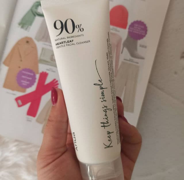 ANUA Heartleaf Gentle Facial Cleanser review photo by vasylyna