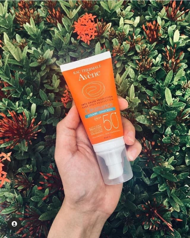 Avene Cleanance Sunscreen SPF50 review photo by veagee