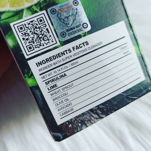 Wonderbath Super Vegitoks Cleanser - Green review photo by vellariani