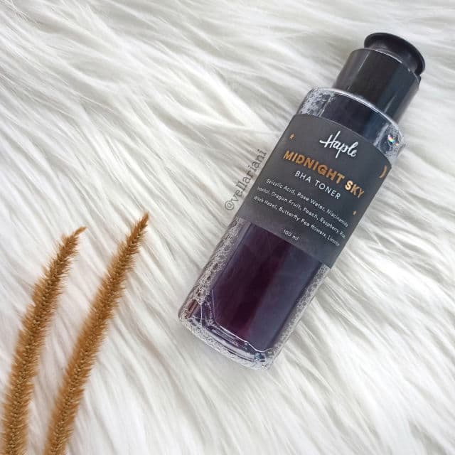 Haple Midnight Sky BHA Toner review photo by vellariani