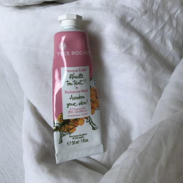 YVES ROCHER Radiance Mask review photo by venuslovesmakeup